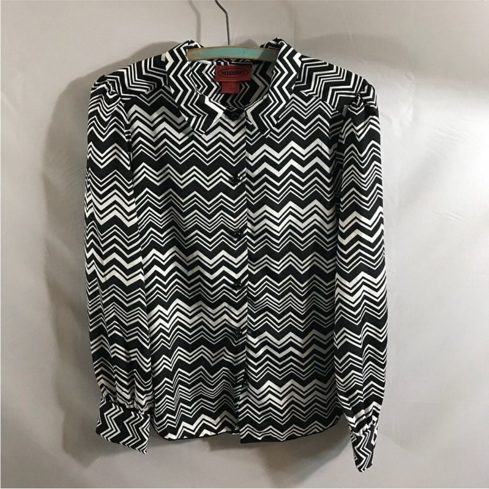 Missoni for Target Chevron Blouse - Picture 2 of 4